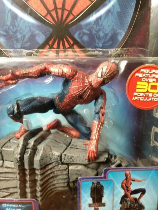Spider - Man Action Figure Spider - Man 2002 Movie Toy Biz 2002 Tobey Maguire Mcu