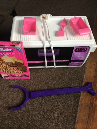 Vintage Easy Bake Oven And Snack Center W Box,  Not Complete Kenner 1997