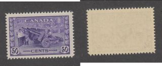 Mnh Canada 50 Cent Munitions Stamp 261 (lot 20542)
