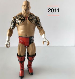 Wwe Lord Tensai Prince Albert 7” Wrestling Action Figure Toy Mattel 2011