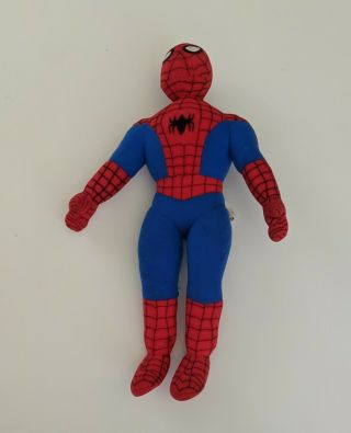 Ultimate Marvel Comics Spider Man Soft Stuffed Plush Doll 14” 2001 Kellytoy