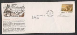Can 553 - 1971 7c Paul Kane - Fdc By Schering
