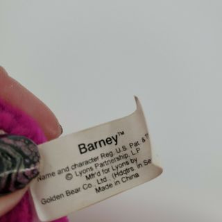 Barney & Friends I Love You Singing Plush Doll 3