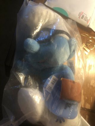 The Smurfs 2 Movie Smurf Gift Collectible Stuffed Toy 8 " Plush Doll - Brainy
