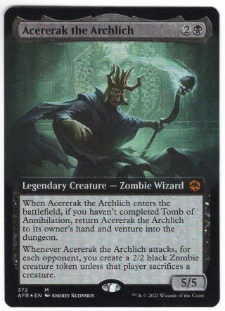 1x Acererak The Archlich NM MTG Adventures In The Forgotten Realms Non ...