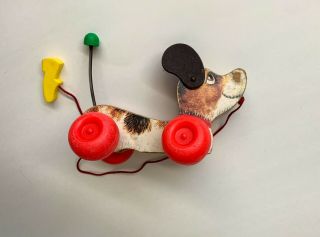 Lil Snoopy Vintage Dog Pull Toy 1960 