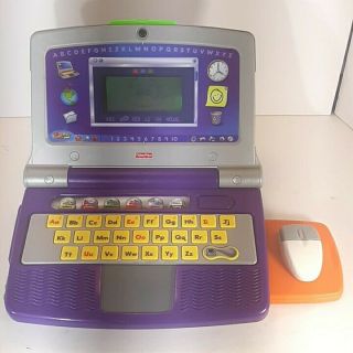 Fisher Price Fun 2 Learn Color Flash Laptop with Mouse - 3 - 7 Years Old 2008 2