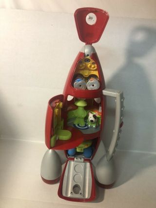 Iplay Happyland Lift - Off Rocket Elc Early Learning Centre Space Ship Play Set