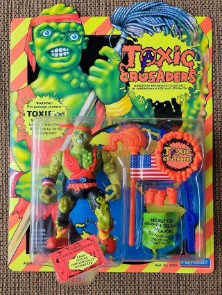 Toxic Crusaders Toxie Playmates Action Figure 1991