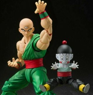 S.  H.  Figuarts Tien Shinhan & Chaoz Set Dragonball Z From Japan