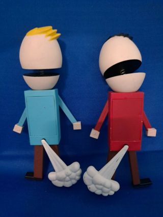 2006 Mezco South Park Series 4 Terrance And Phillip Loose Figures No Stands 2