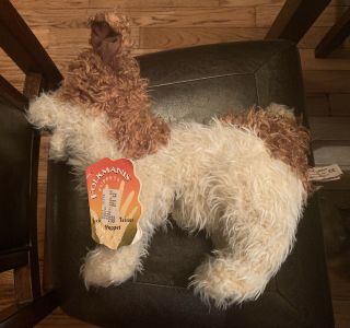 FOLKMANIS Jack Russell Terrier Dog Plush Puppet Retired LONGHAIR 13 