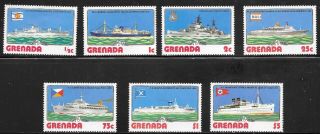 Grenada (1976) - Scott 764 - 770,  Mnh