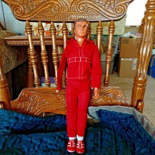 Vintage 1973 Kenner Six Million Dollar Man Steve Austin Figure No Bionic Arm