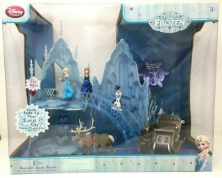 Frozen Light Up Musical Elsa Ice Castle Play Set