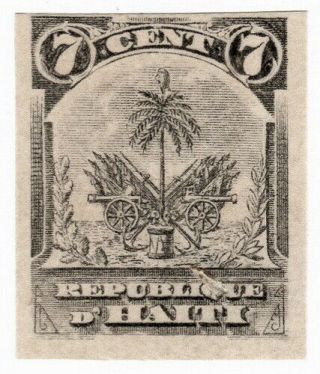 (i.  B) Haiti Postal : Republique D 