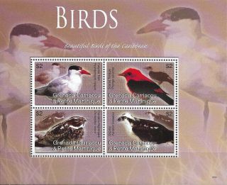 Grenada - 2007 Mnh " Birds - Birds Of Caribbean " Souvenir Sheet (iii)