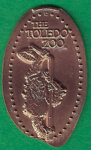Ohio - The Toledo Zoo - Monkey - Retired