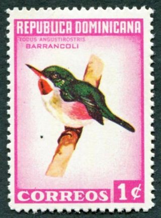 Dominican Republic 1964 1c Sg927 Mh Fg Dominican Birds A W8