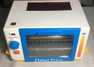 Vintage 1987 Fisher Price Fun Food Toaster Oven