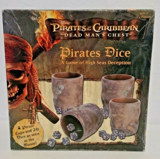 Disney Pirates Of The Caribbean Pirates Dice: A Game Of High Seas Deception