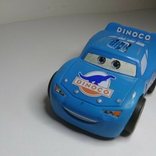 2005 Mattel Pixar Fisher Price Shake & Go Cars BLUE Lightning McQueen 95 2