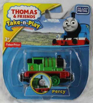 Fisher - Price Thomas & Friends Take - N - Play Diecast Engine - Percy