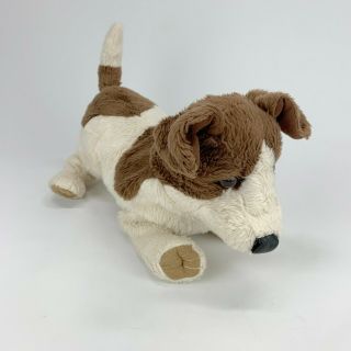 Folkmanis Jack Russell Terrier Puppy Dog Hand Puppet Plush Stuffed Animal 13 "