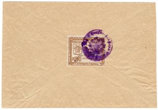 Russia - Zemstvo - 1912 Poltava Cover - Veterinary Stamp