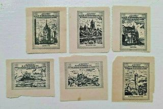 1939 - 9 German Donation Stamps 2 Sets - Vda Volksbund For Germanism Abroad
