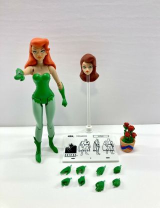 Dc Collectibles Batman Animated Series Poison Ivy Figure Custom 3d Printed Head