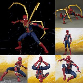 Spider Man Marvel Spiderman Iron Avengers Infinity War Toys Model Action Figure