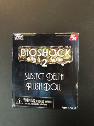 Neca Bioshock 2 Subject Delta Plush Doll Player Select 2k Games 2