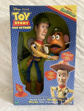 Hasbro 2002 Toy Story And Beyond Figurine Woody Squad Leader Neuf Français