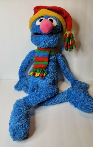 Macy’s It’s Grover Time Sesame Street 24 " Plush Holiday 2004 Collector Limited