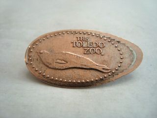 Toledo Zoo - Seal - - Elongated Zinc Penny