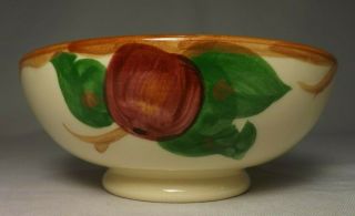 Franciscan Ware Apple Pattern Cereal Footed Bowl 5.  5 " Diameter