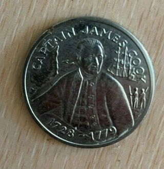 Captain James Cook 1728 - 1779 Commemorative Coin