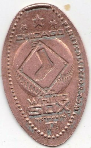 Elongated Souvenir Penny: Chicago White Sox Z 152a