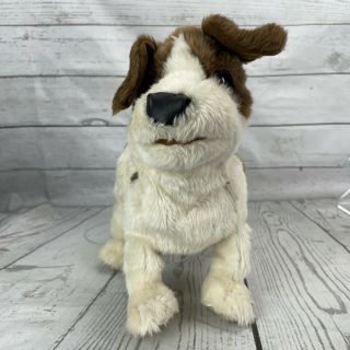 Folkmanis Puppet Jack Russel Terrier Plush Dog Puppy Leather Nose 2014