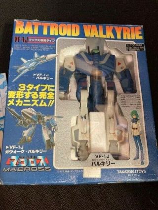 Macross Battroid Valkyrie 1/100 Scale Vf - 1j Takatoku Toy Warrior Fighter
