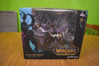 Dc Unlimited World Of Warcraft Illidan Stormrage Deluxe Figure Statue Wow