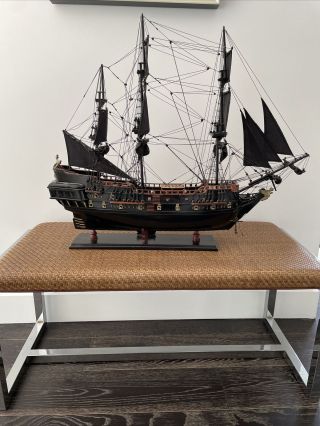 Pirates Of Carribean Black Pearl Model Sail Boat