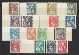 Portugal Africa/india/macao/macau/timor (1950 - 51 Holy Year) Mnh C.  V € 245