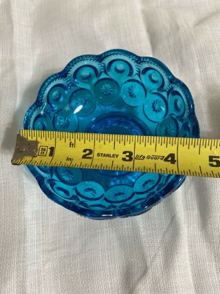 LE Smith moon and stars blue footed candy dish 2