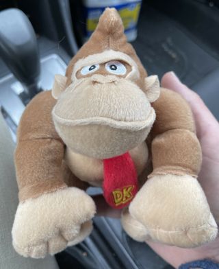Nintendo Mario Brothers Donkey Kong 7 " Plush Stuffed Animal