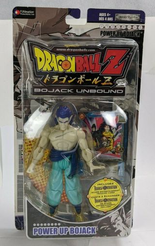Jakks Pacific Dragon Ball Z Action Figure Power Up Bojack Limited Edition Paint