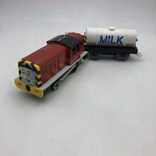 Tomy Salty & Milk Tanker Car Thomas Thomas & Friends Trackmaster Motorized Train