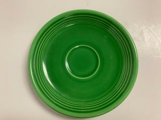 Vintage Hlc Fiestaware 1959 Medium Green Saucer