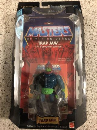 Trap Jaw Masters Of The Universe Mattel 2000 Commemorative Edition He - Man Motu